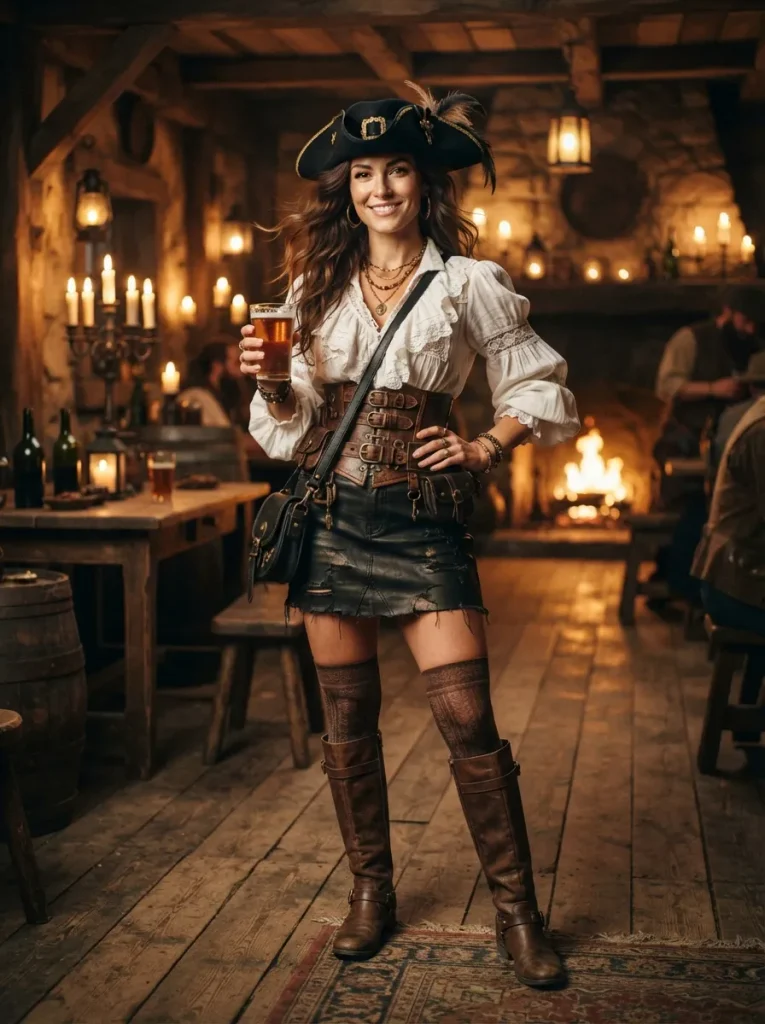 17. Pirate Girl Outfit