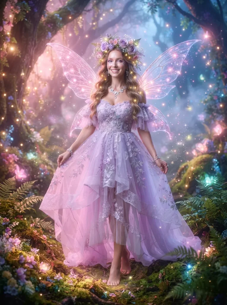 5. Enchanted Fairy Halloween Outfit