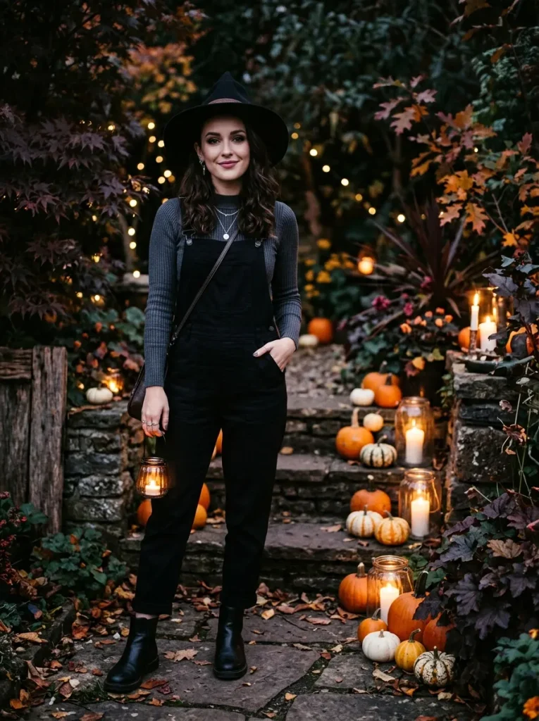 6. Try a Spooky or Witchy Overall Costume