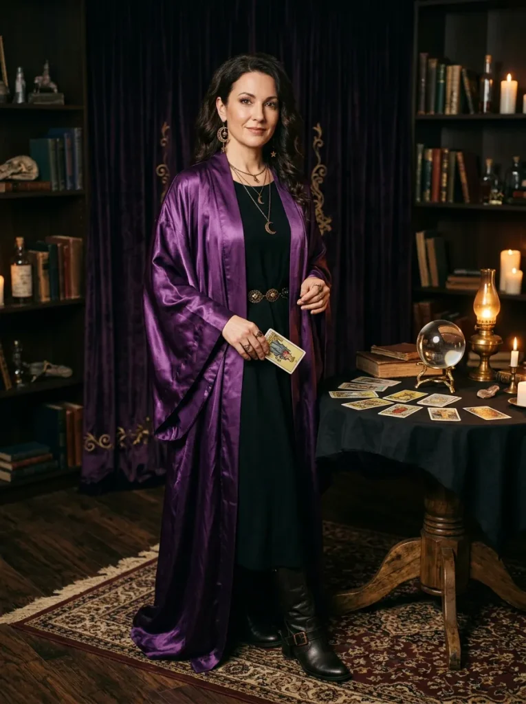Amethyst Fortune Teller Robe