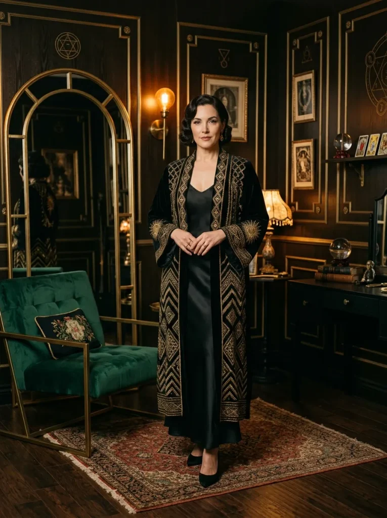Art Deco Occult Robe
