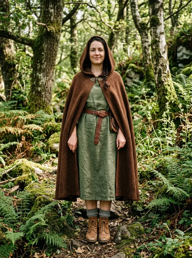 Brown Woodland Enchantress Cloak