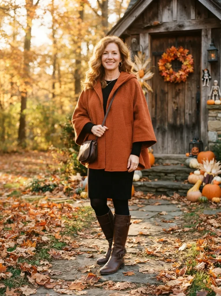 Burnt Orange Cape