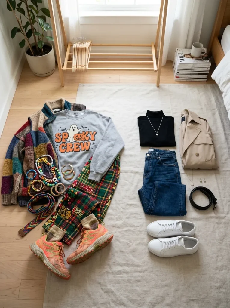 Common Halloween Crewneck Styling Mistakes to Avoid