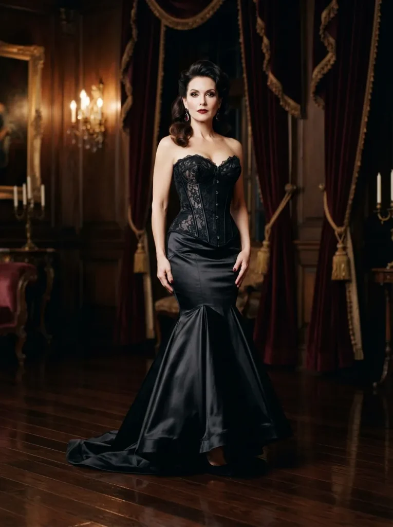 Corset Fishtail Gown