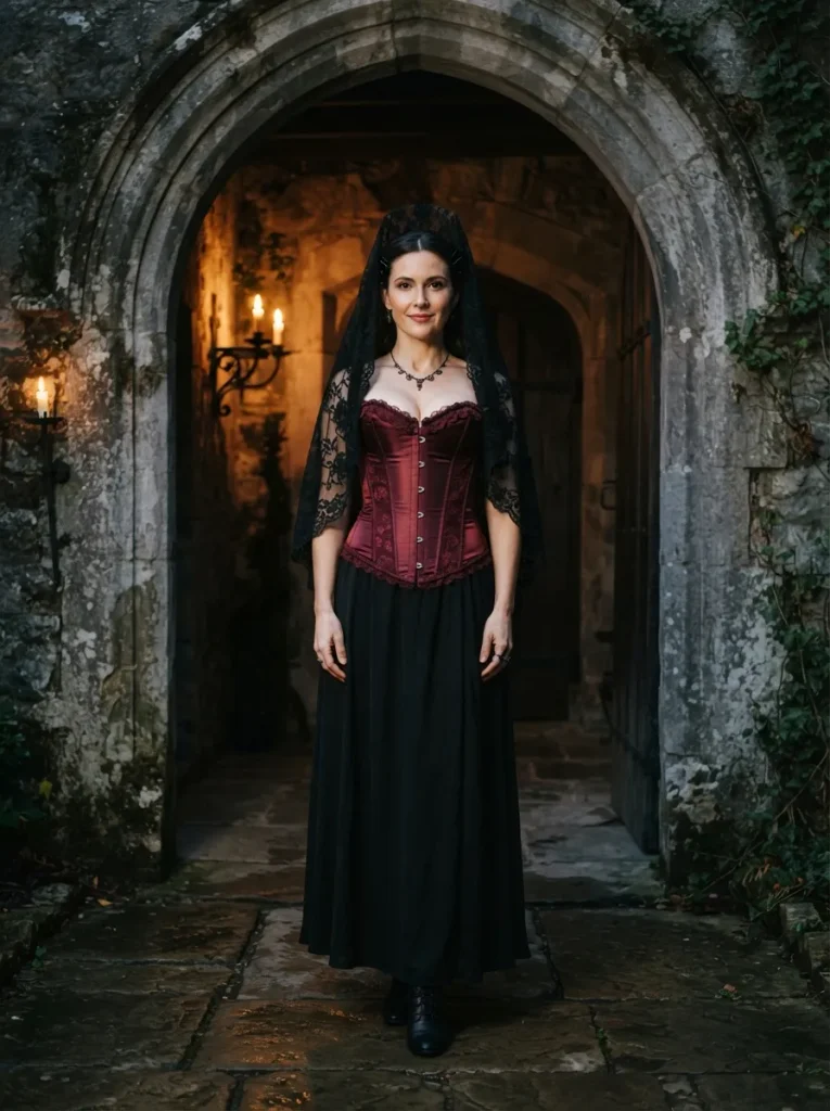 Corset Lace Mantilla