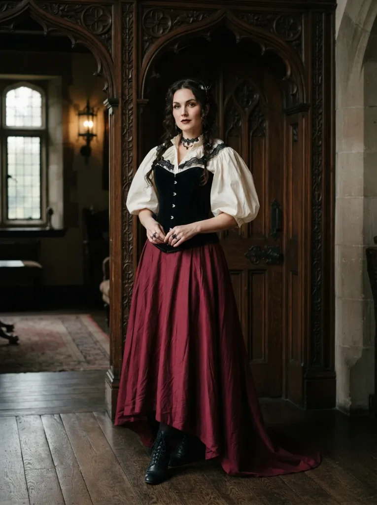 Corset Puff Sleeves
