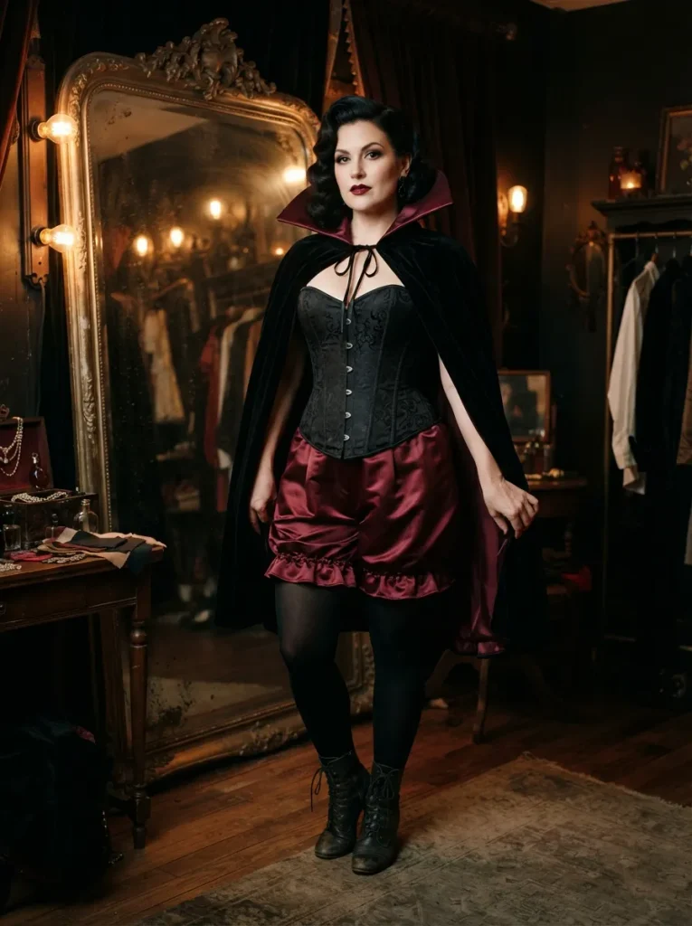Corset Satin Bloomers