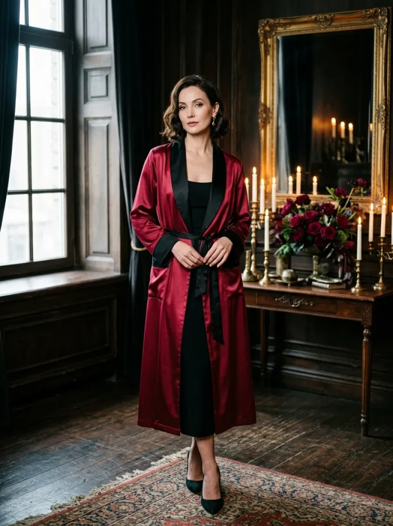Crimson Vampire Robe