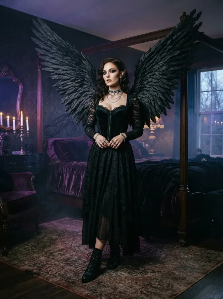 Dark Angel Halloween Outfit