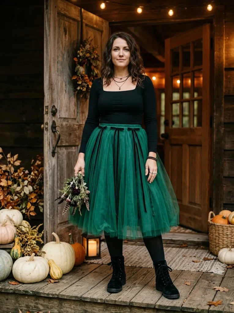 Emerald Ribbon Tutu