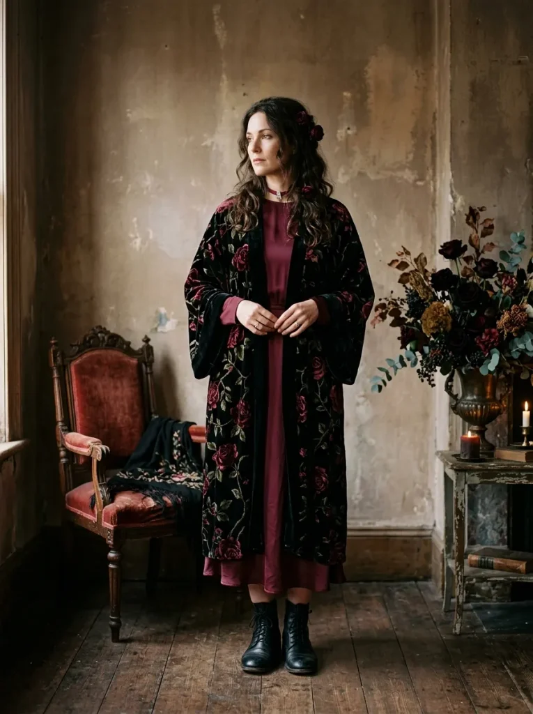 Gothic Rose Robe