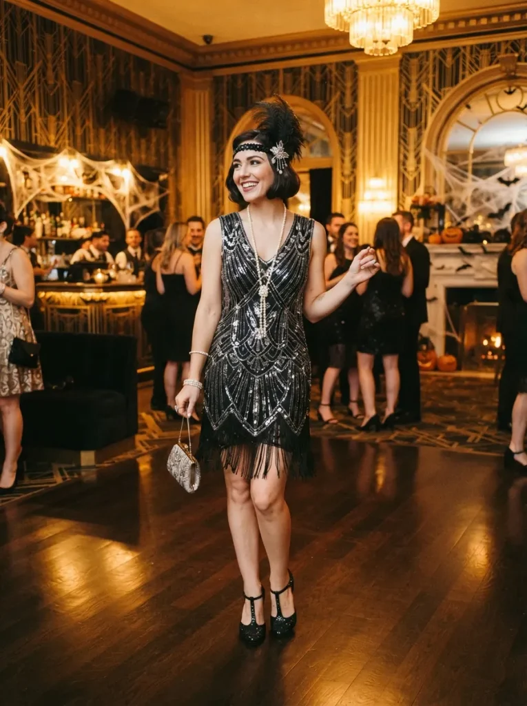Haunted Flapper Dress