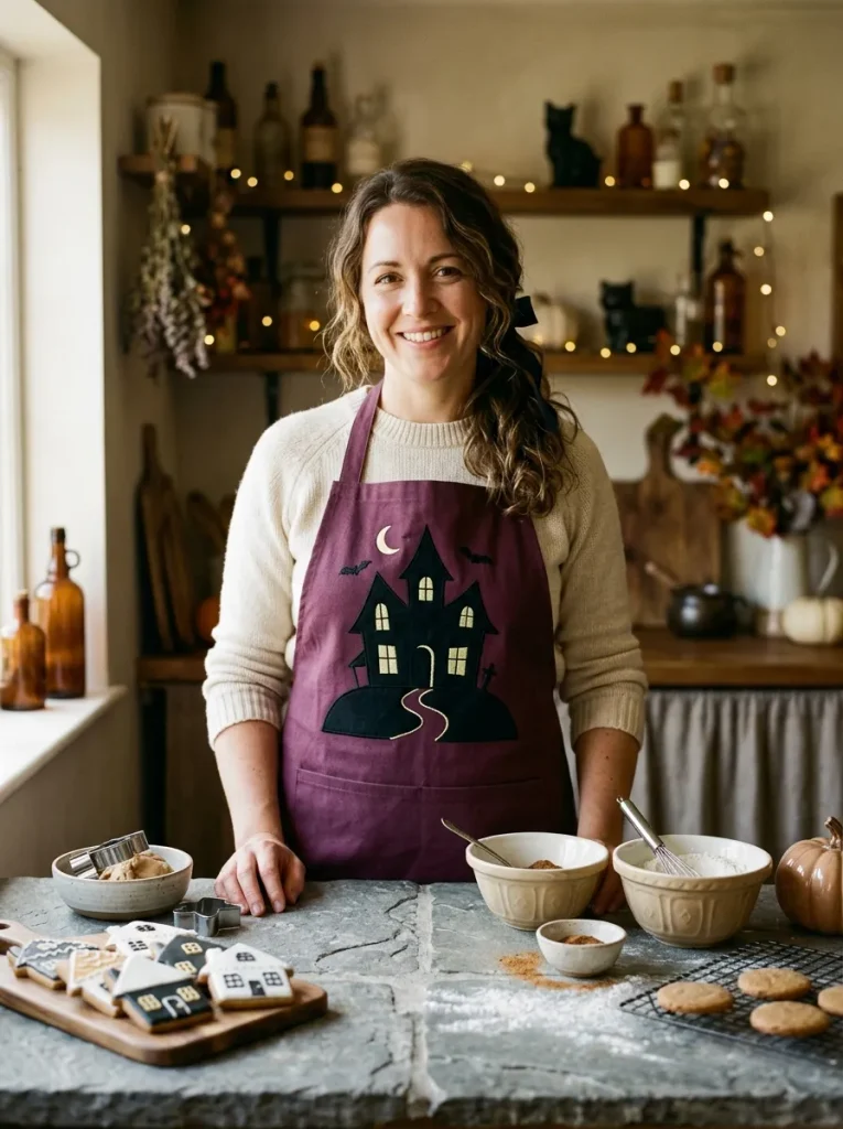 Haunted House Apron