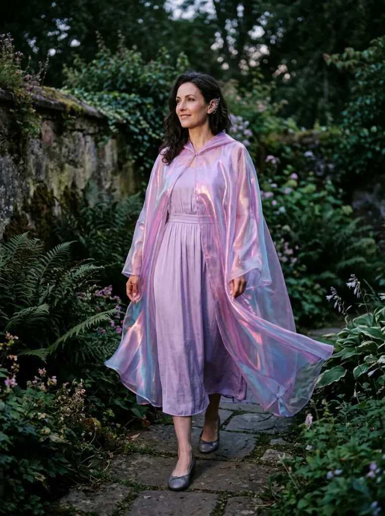 Iridescent Twilight Fairy Cloak