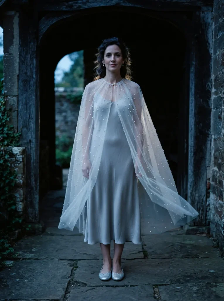 Pearl Ghost Cape
