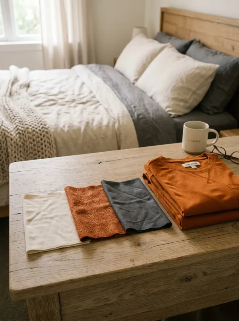 Pick a Comfortable Fabric for Your Room Temperature
