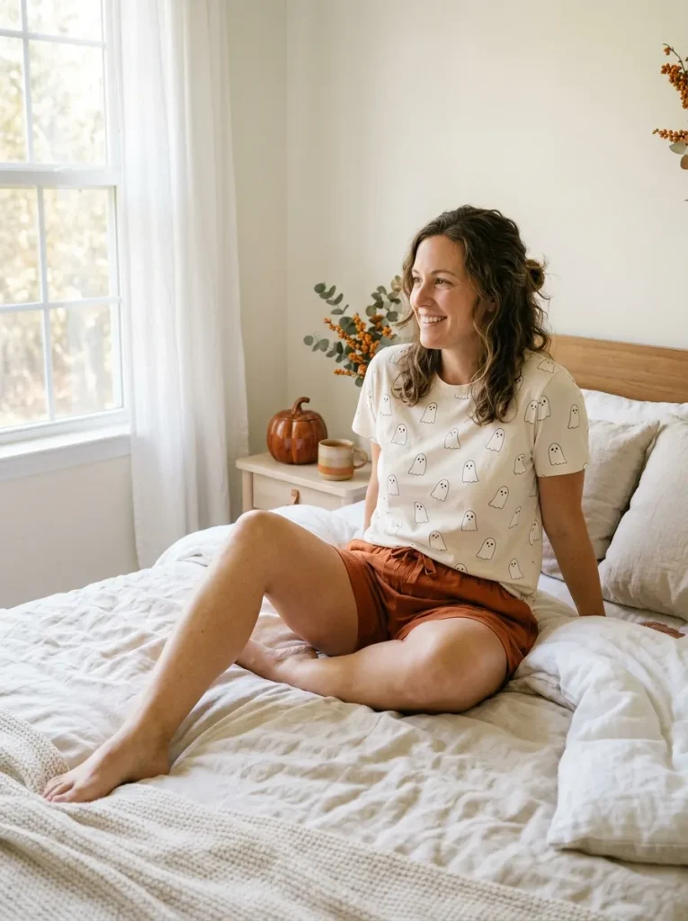 Put Together a Lightweight Halloween Shorts Set