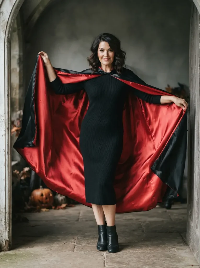 Reversible Two-Tone Cape