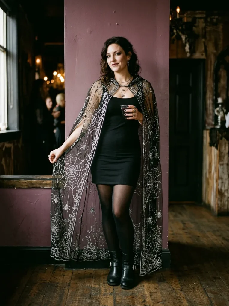 Spiderweb Overlay Cloak