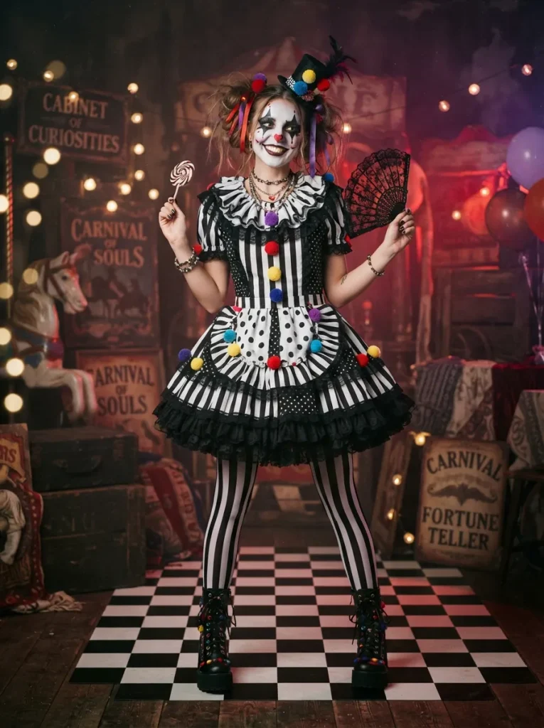 Spooky Clown Dress