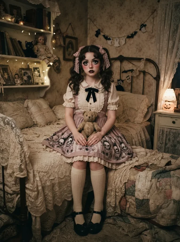 Spooky Doll Halloween Outfit