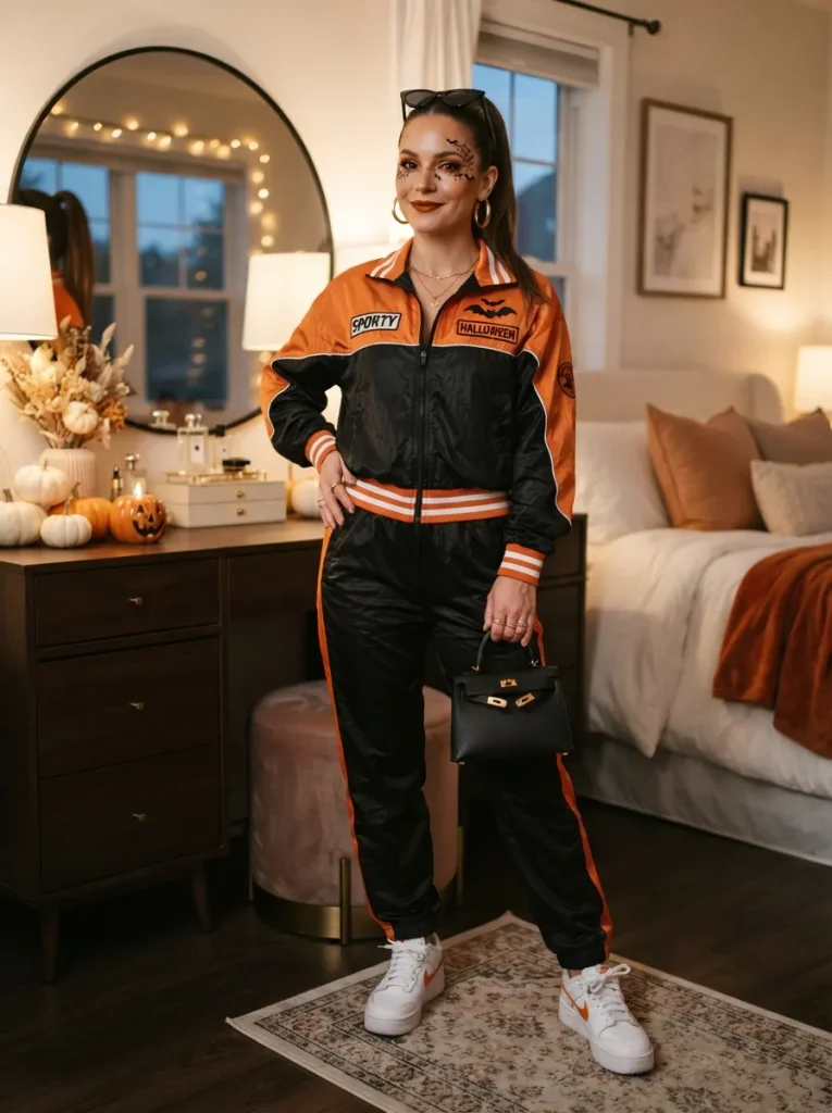 Style a Sporty Glam Look