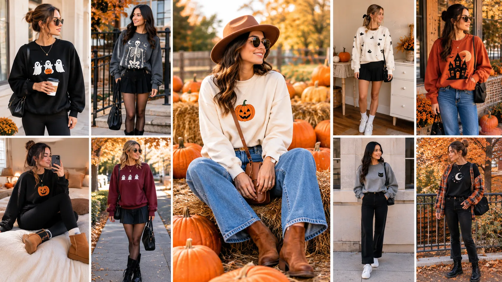 halloween crewneck