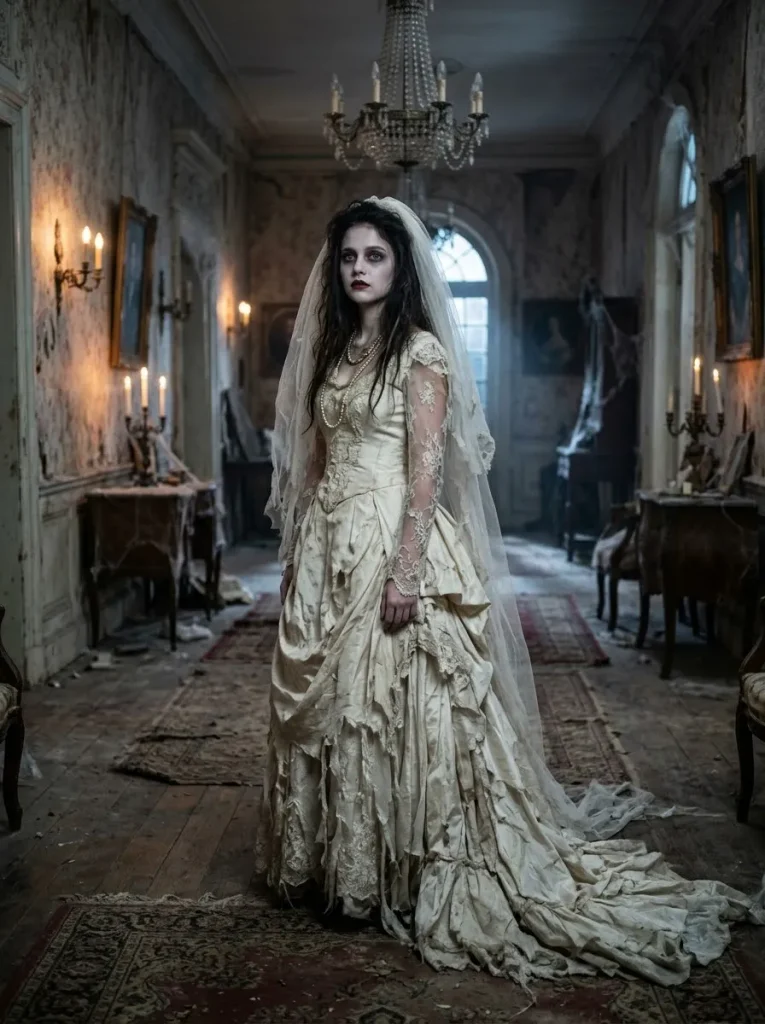 1. Ghostly Victorian Bride