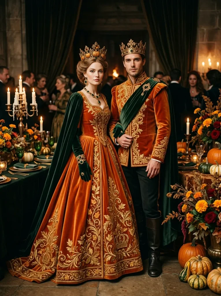 2. Pumpkin King And Queen
