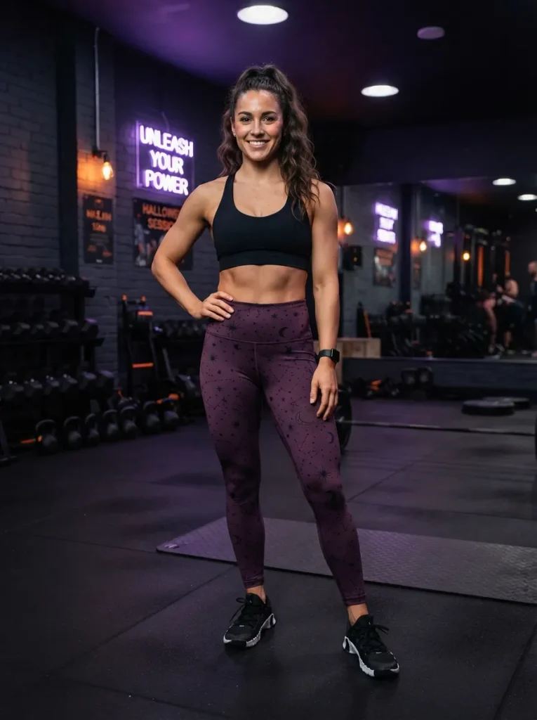 7. Witchy Purple Leggings