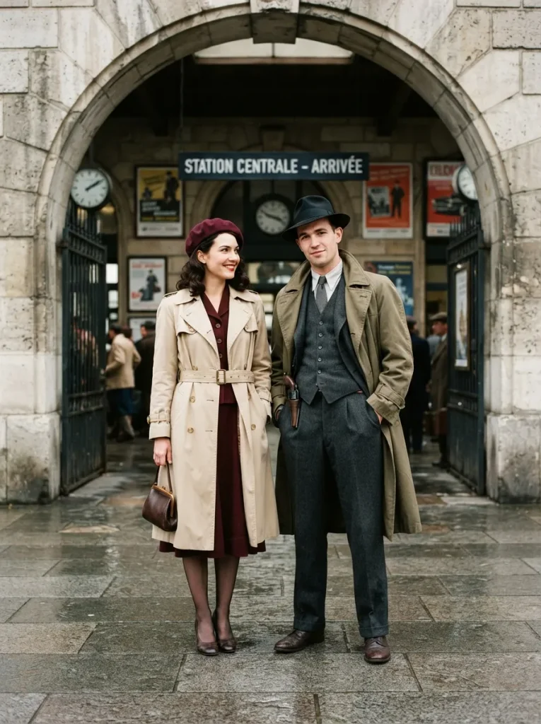Belted Trench Duo