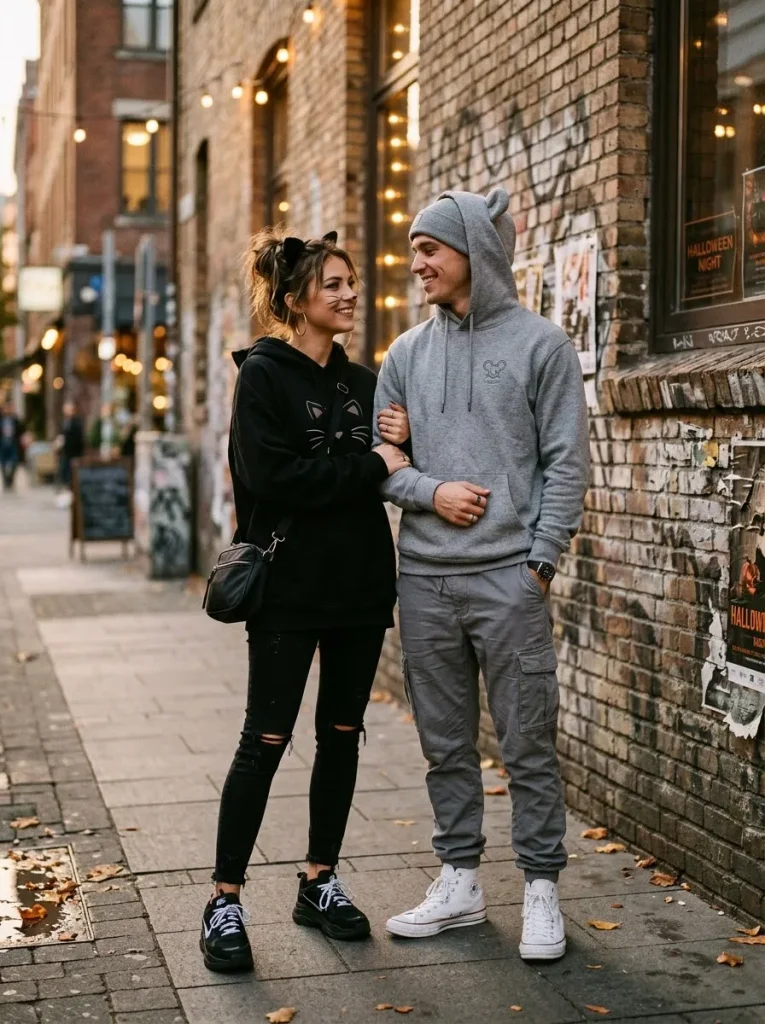 Black And Gray Streetwear