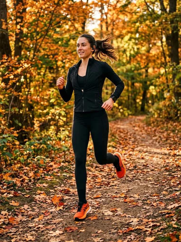 Black Set and Orange Sneakers