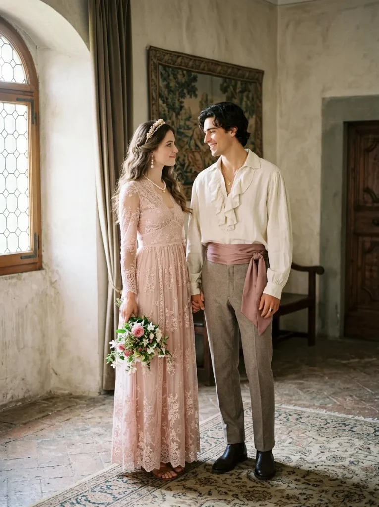 Blush Lace Juliet