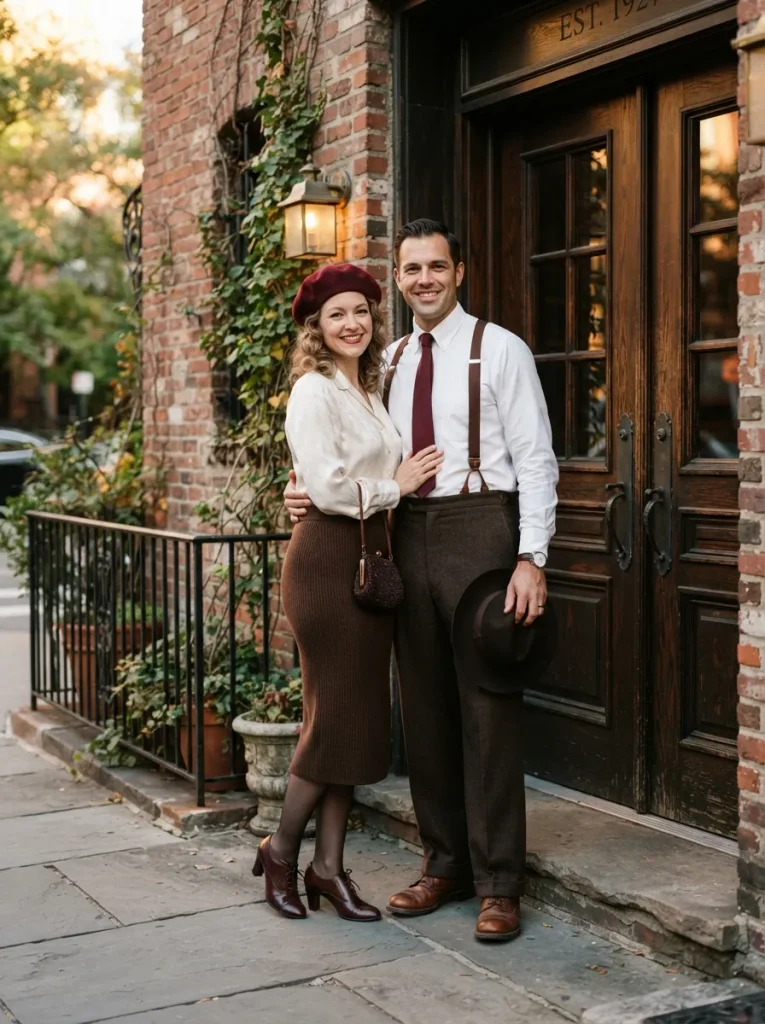 Burgundy Beret Pairing