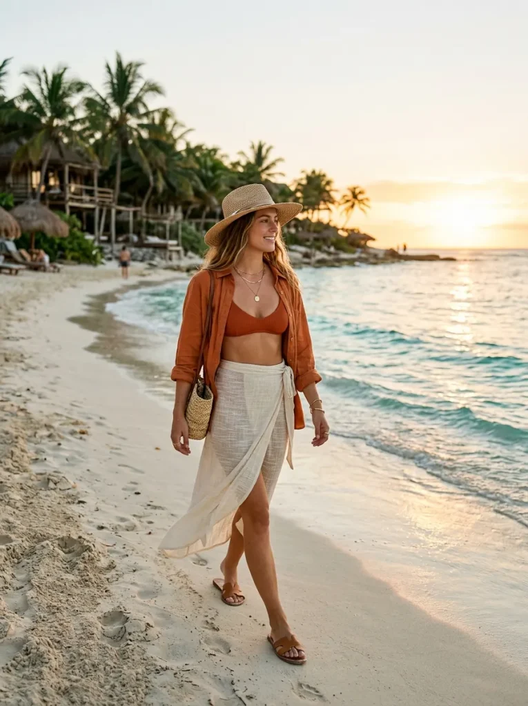 Burnt Orange Layers