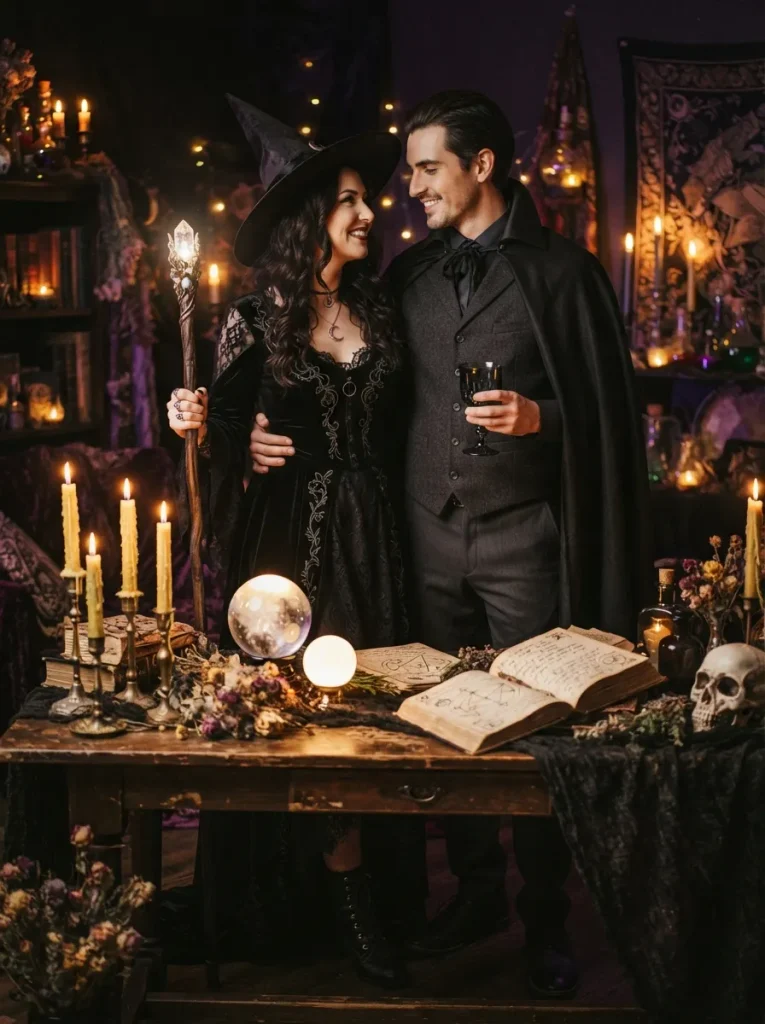 Candlelit Witch Charm