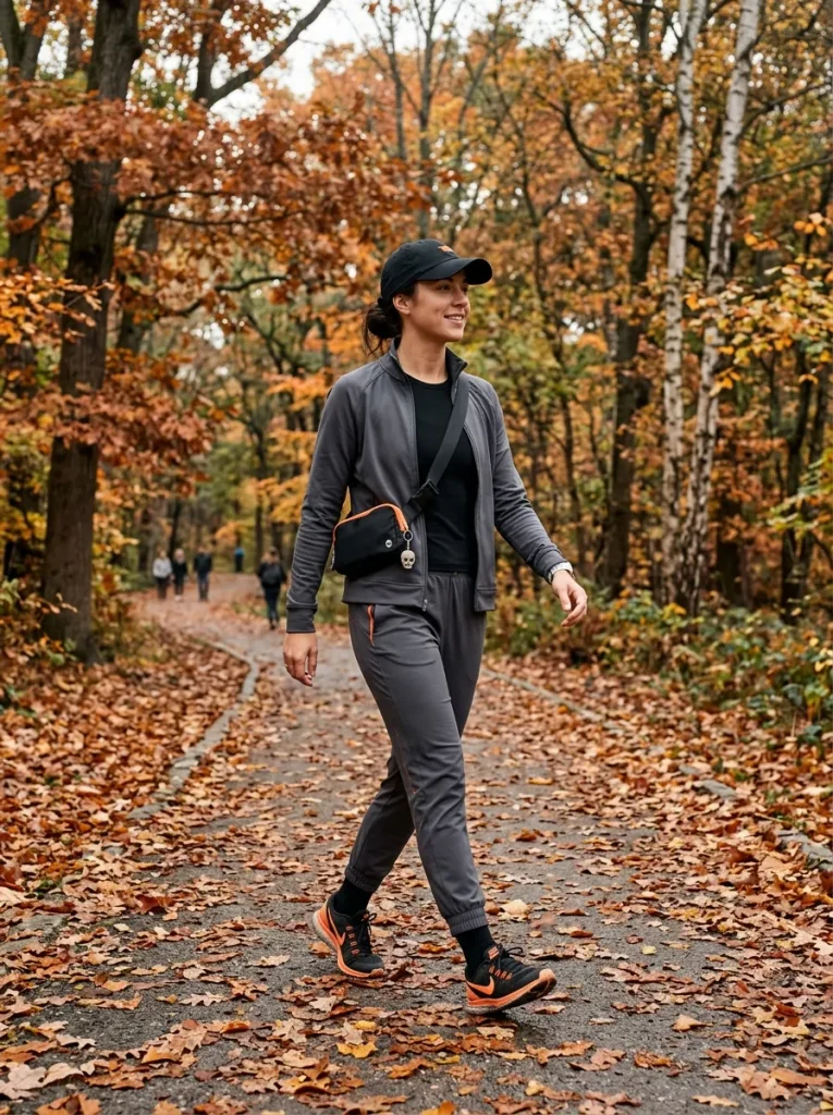Charcoal Tracksuit Layers