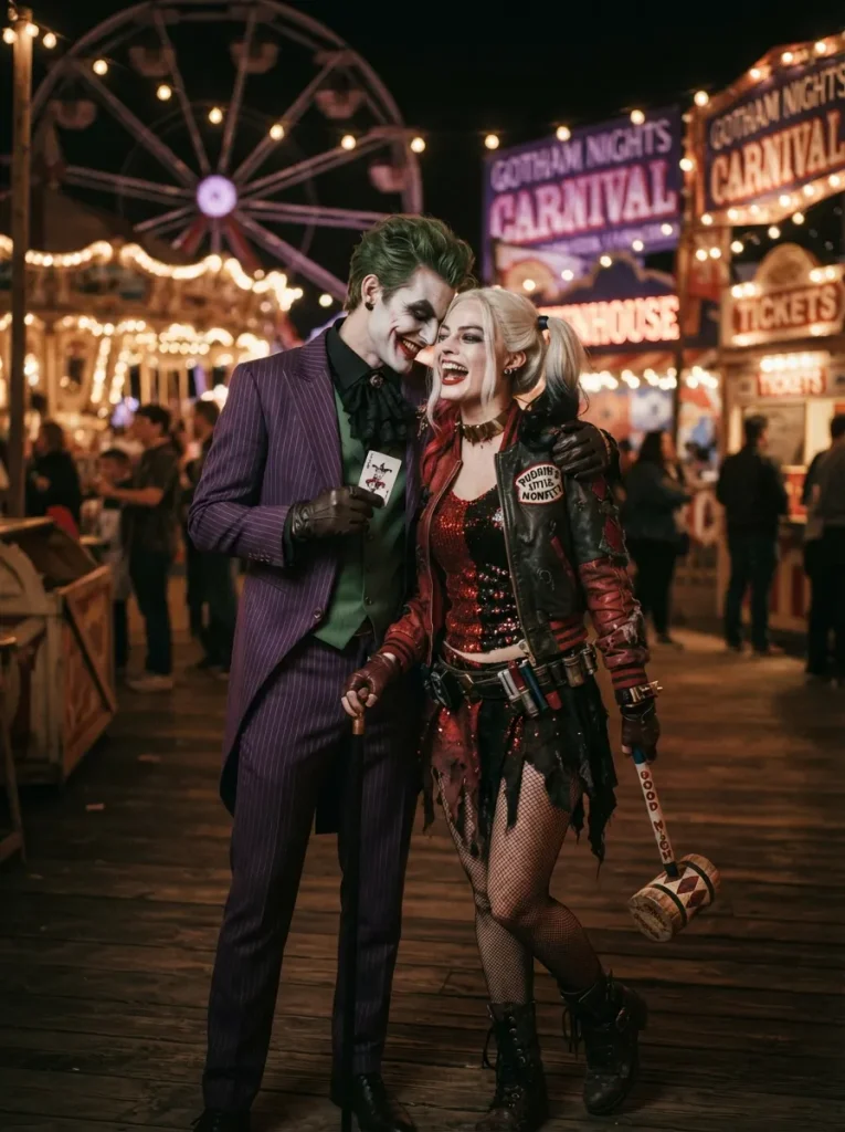 Classic Joker Harley Duo