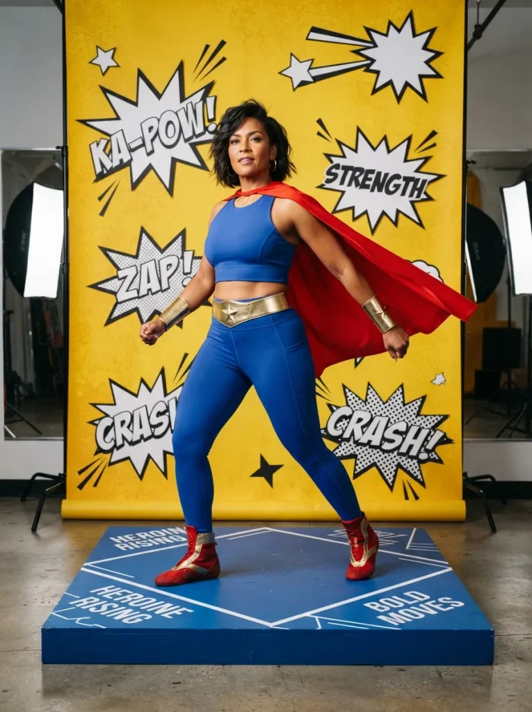 Comic Book Heroine Set