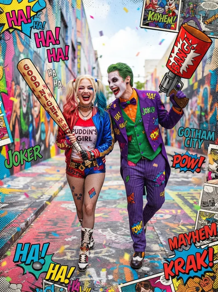 Comic Inspired Duo