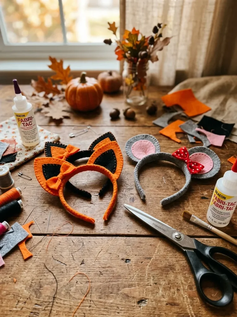DIY Felt Ear Sets