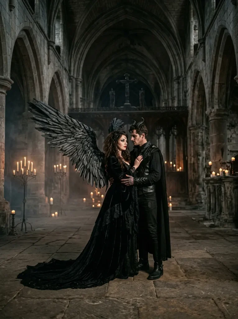 Fallen Angel Look
