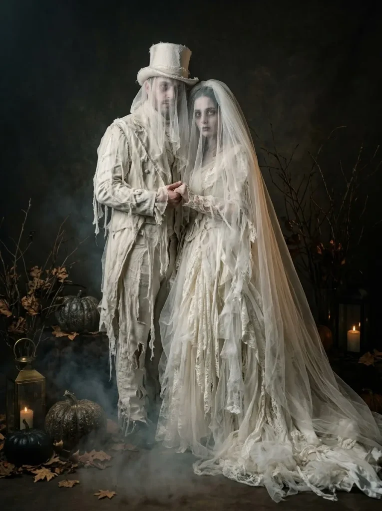 Ghost Couple Portraits