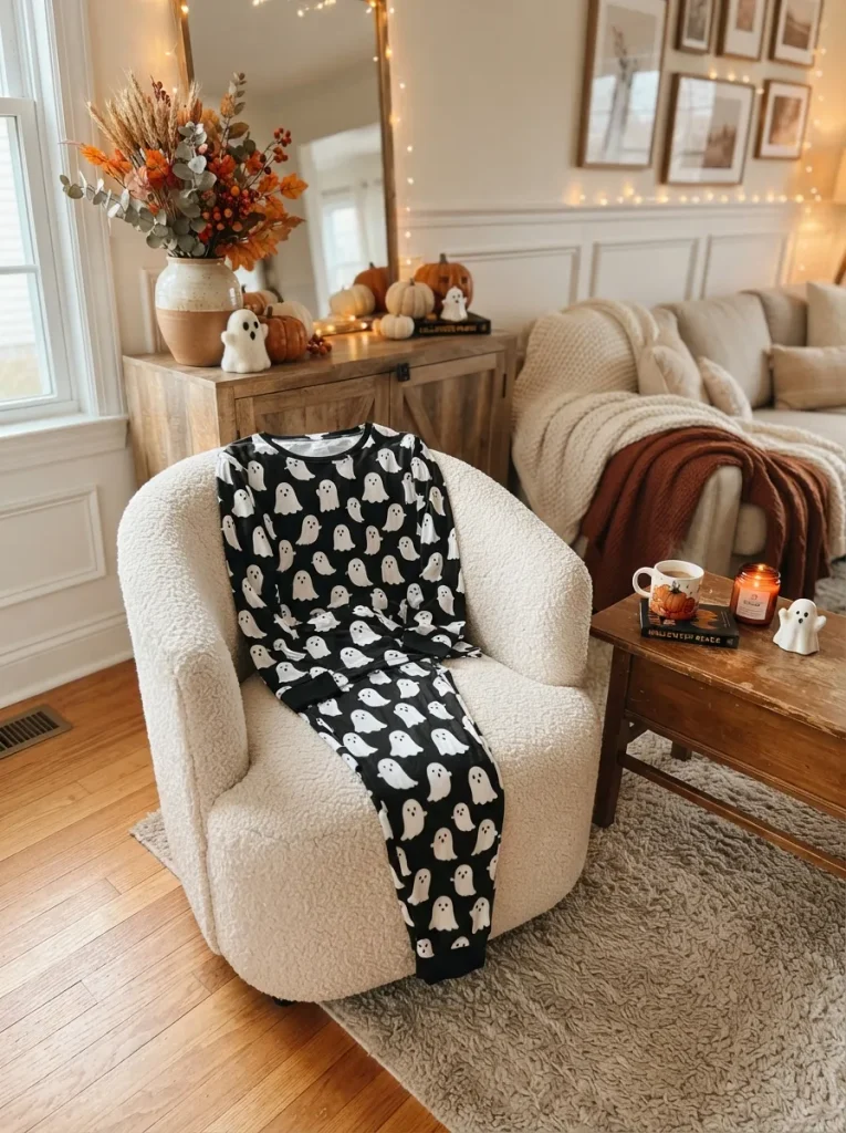 Ghost Pattern Lounge Sets