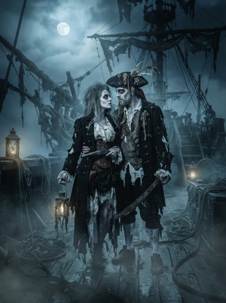 Ghost Pirate Couple