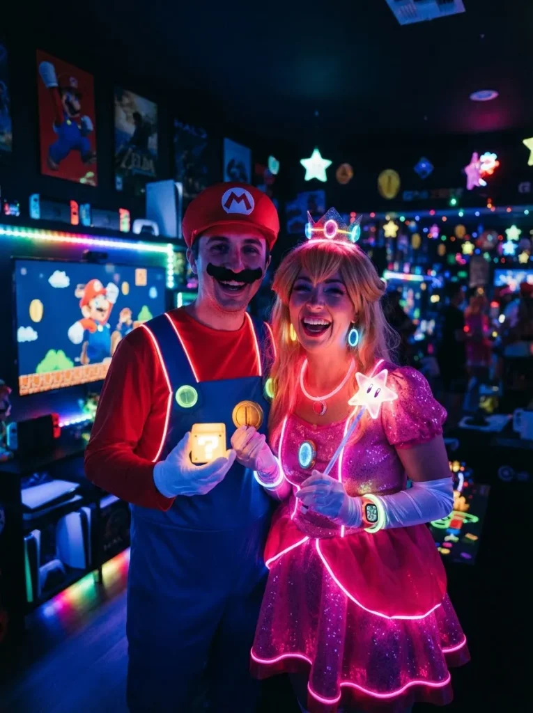 Glow In The Dark Gaming Look