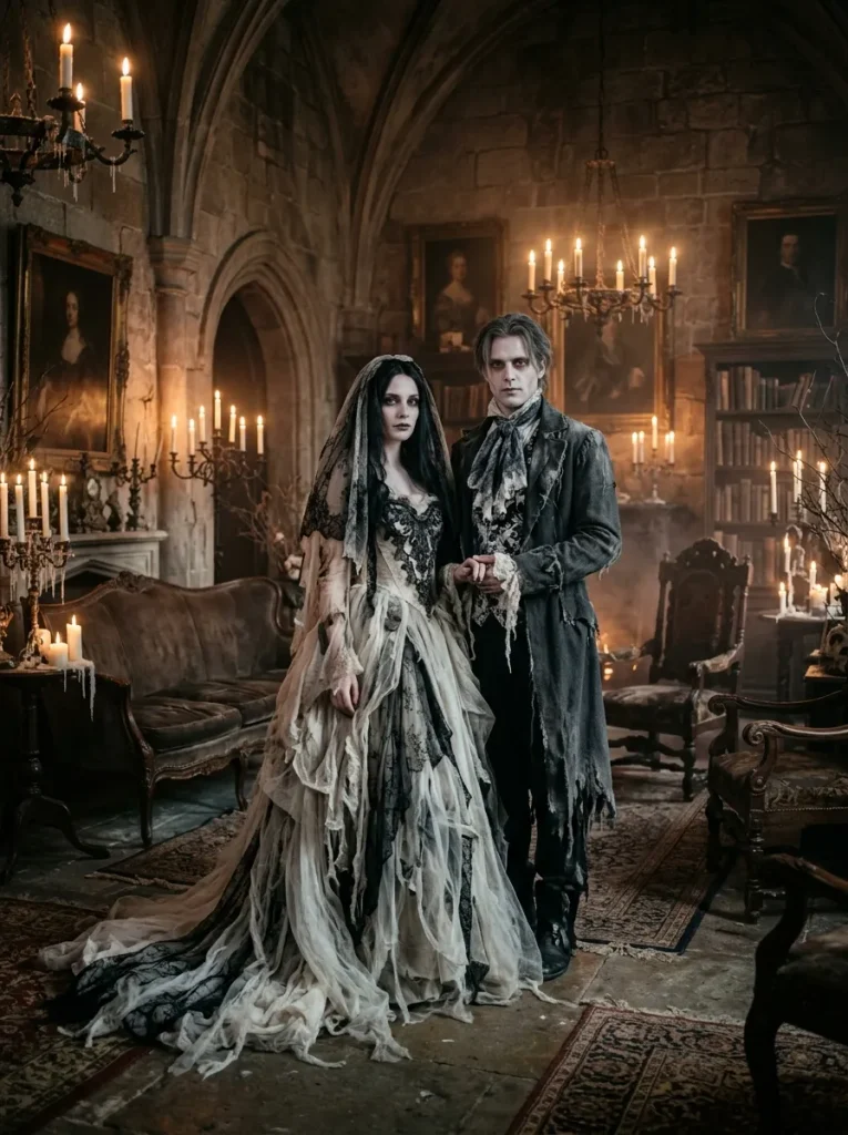 Gothic Ghost Couple