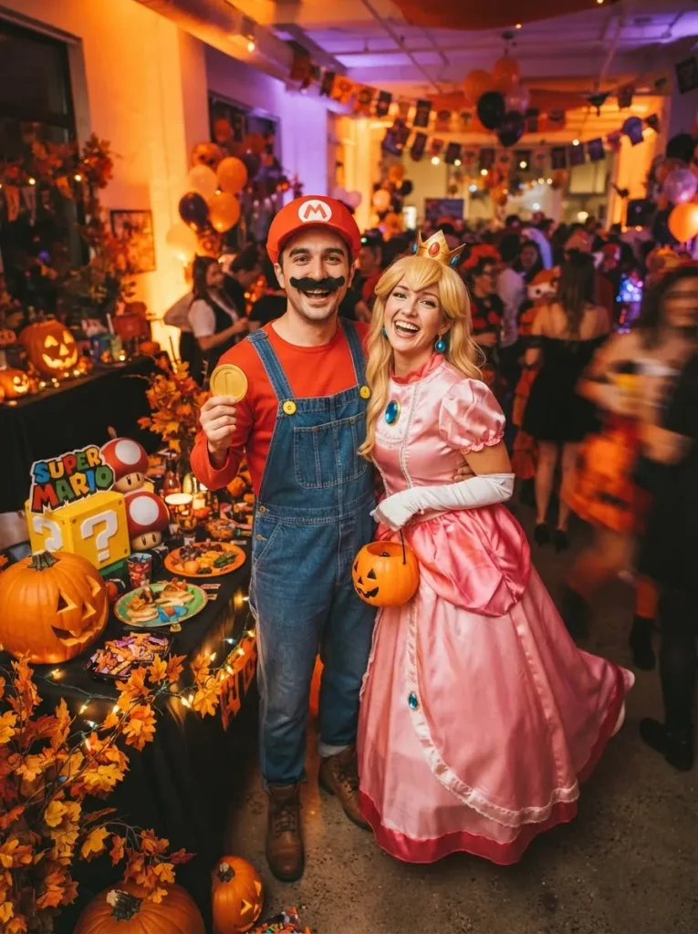 Halloween Party Character Pose
